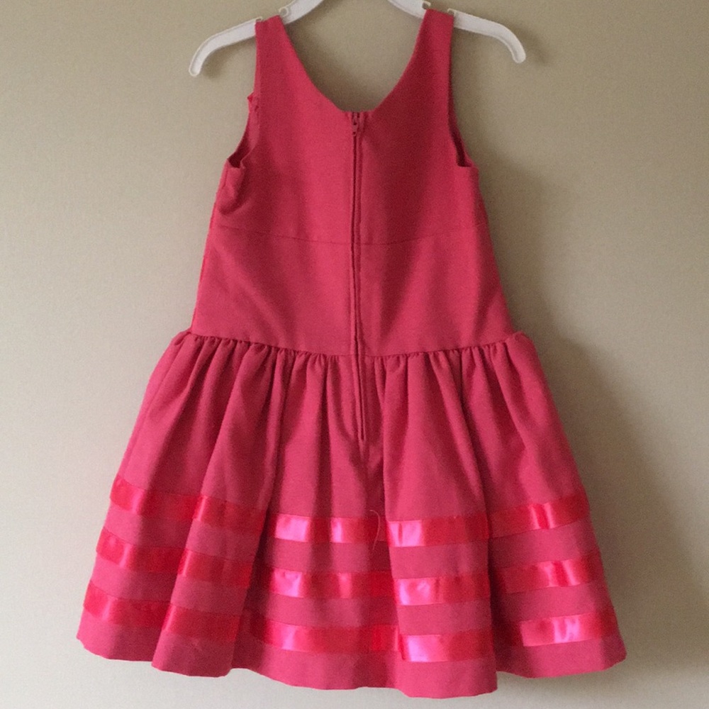 Ribbon striped dress - Picture 2 of 4